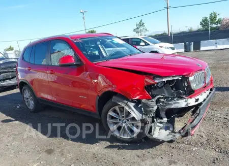 BMW X3 2017 2017 vin 5UXWZ7C53H0U47142 from auto auction Iaai