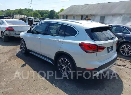 BMW X1 2021 vin WBXJG9C02M5T32971 from auto auction Iaai