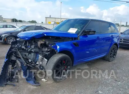 LAND ROVER RANGE ROVER SPORT 2022 vin SALWR2SE8NA218475 from auto auction Iaai