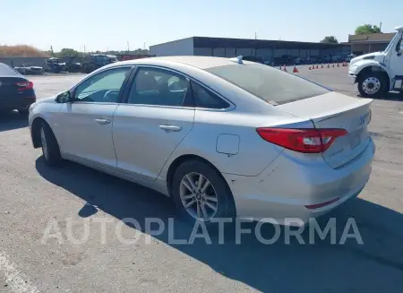 HYUNDAI SONATA 2016 vin 5NPE24AF9GH332901 from auto auction Iaai