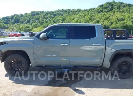 TOYOTA TUNDRA 2022 vin 5TFJA5DB1NX003742 from auto auction Iaai