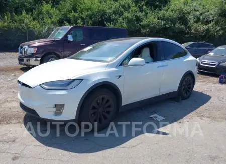 TESLA MODEL X 2018 vin 5YJXCBE40JF117139 from auto auction Iaai