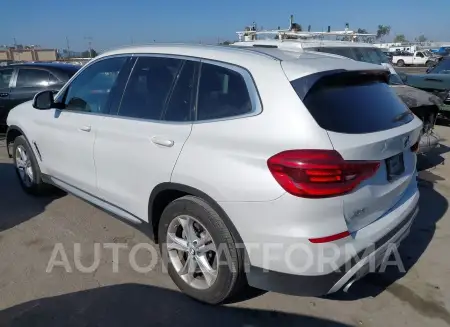 BMW X3 2019 vin 5UXTR7C56KLR53198 from auto auction Iaai