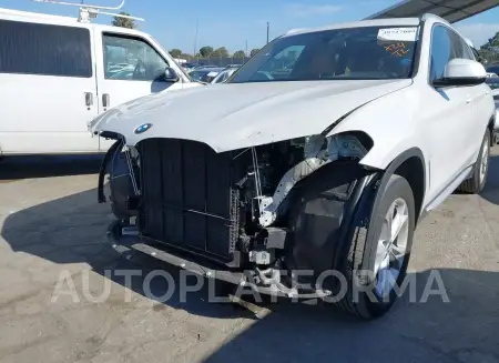 BMW X3 2019 vin 5UXTR7C56KLR53198 from auto auction Iaai