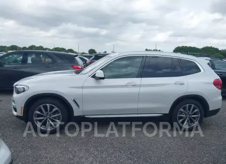 BMW X3 2019 vin 5UXTR7C5XKLF33608 from auto auction Iaai