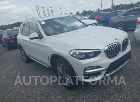 BMW X3 2019 vin 5UXTR7C5XKLF33608 from auto auction Iaai