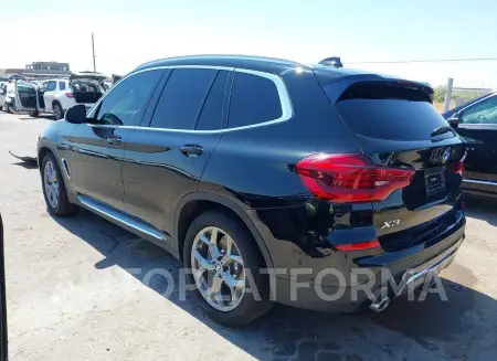 BMW X3 2020 vin 5UXTY5C00L9D25411 from auto auction Iaai