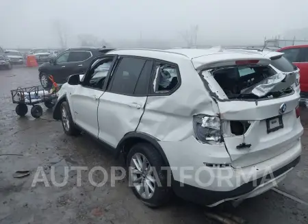 BMW X3 2017 vin 5UXWX9C58H0T09386 from auto auction Iaai