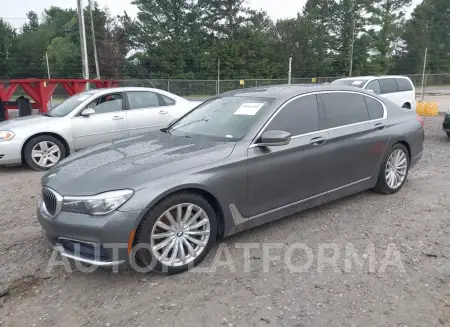 BMW 740I 2017 vin WBA7E2C59HG739872 from auto auction Iaai