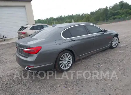 BMW 740I 2017 vin WBA7E2C59HG739872 from auto auction Iaai