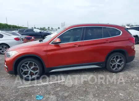 BMW X1 2019 vin WBXHU7C59K3H44257 from auto auction Iaai