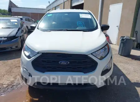 FORD ECOSPORT 2022 vin MAJ6S3FL3NC466766 from auto auction Iaai