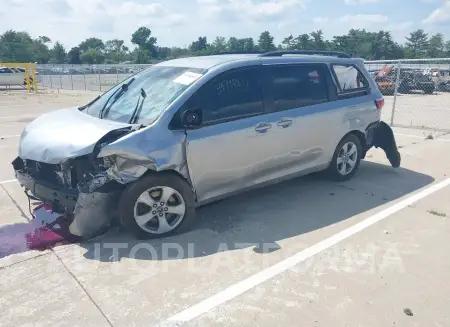 TOYOTA SIENNA 2018 vin 5TDKZ3DC7JS916239 from auto auction Iaai