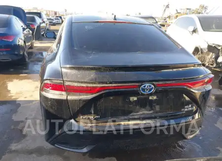 TOYOTA MIRAI 2022 vin JTDAAAAA8NA007245 from auto auction Iaai