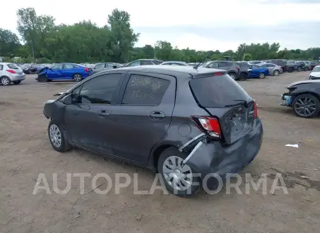 TOYOTA YARIS 2015 vin VNKKTUD33FA024623 from auto auction Iaai