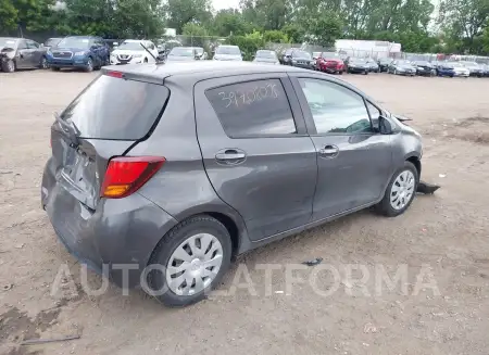 TOYOTA YARIS 2015 vin VNKKTUD33FA024623 from auto auction Iaai