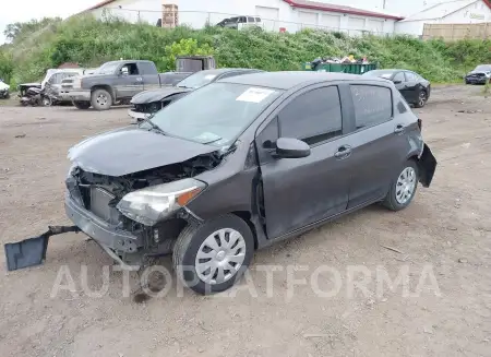 TOYOTA YARIS 2015 vin VNKKTUD33FA024623 from auto auction Iaai