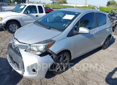 TOYOTA YARIS 2015 vin VNKKTUD38FA019143 from auto auction Iaai