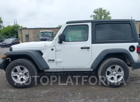 JEEP WRANGLER 2023 vin 1C4HJXAG6PW550766 from auto auction Iaai