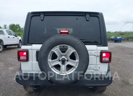 JEEP WRANGLER 2023 vin 1C4HJXAG6PW550766 from auto auction Iaai