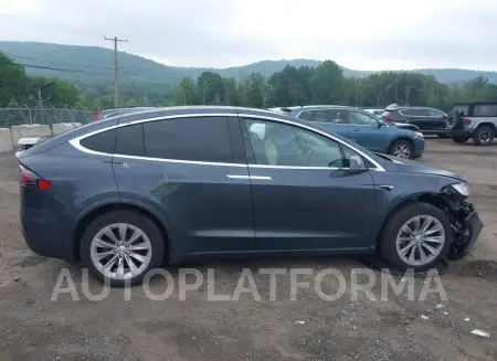 TESLA MODEL X 2017 vin 5YJXCBE27HF029682 from auto auction Iaai