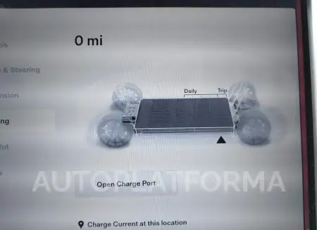 TESLA MODEL X 2017 vin 5YJXCBE2XHF063700 from auto auction Iaai