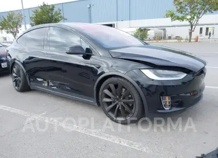 Tesla Model X 2017 2017 vin 5YJXCBE2XHF063700 from auto auction Iaai