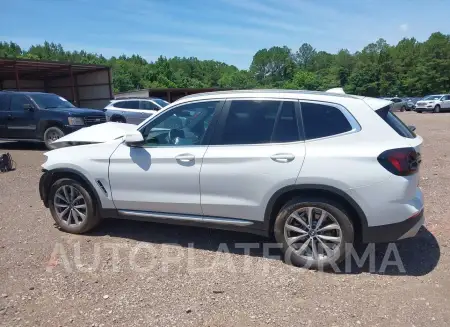 BMW X3 2023 vin 5UX53DP00P9N51575 from auto auction Iaai