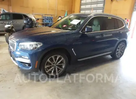 BMW X3 2019 vin 5UXTR7C51KLE98862 from auto auction Iaai