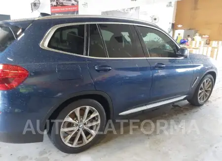 BMW X3 2019 vin 5UXTR7C51KLE98862 from auto auction Iaai