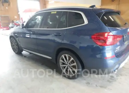 BMW X3 2019 vin 5UXTR7C51KLE98862 from auto auction Iaai