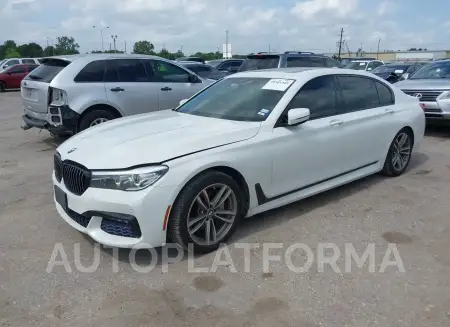 BMW 740I 2017 vin WBA7E2C51HG739235 from auto auction Iaai