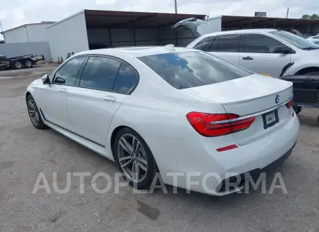 BMW 740I 2017 vin WBA7E2C51HG739235 from auto auction Iaai