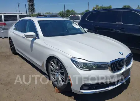 BMW 740I 2016 2016 vin WBA7E2C54GG546768 from auto auction Iaai