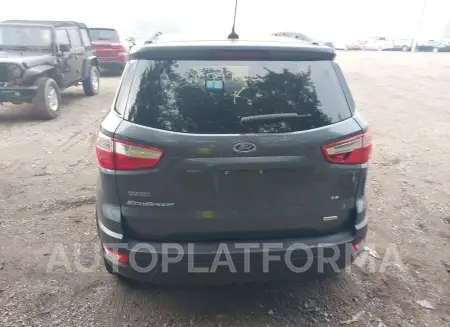 FORD ECOSPORT 2020 vin MAJ3S2GE4LC359722 from auto auction Iaai