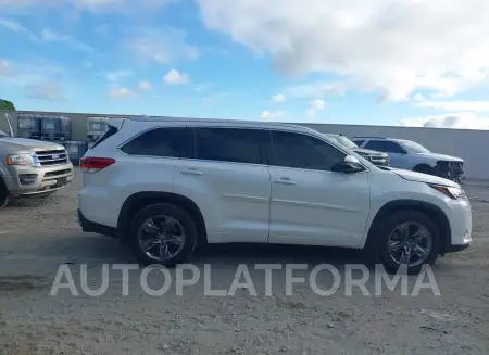 TOYOTA HIGHLANDER 2018 vin 5TDDZRFH8JS803016 from auto auction Iaai