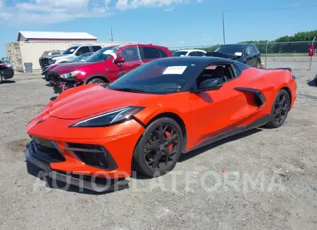 CHEVROLET CORVETTE STINGRAY 2020 vin 1G1Y83D4XL5107065 from auto auction Iaai