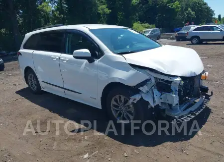 Toyota Sienna 2021 2021 vin 5TDKSKFC5MS020215 from auto auction Iaai