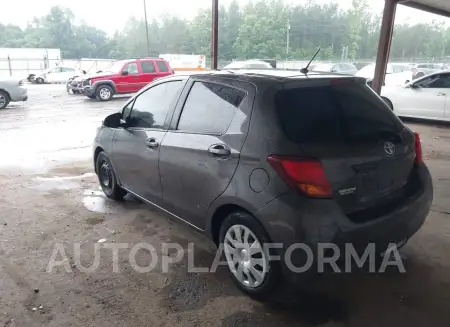 TOYOTA YARIS 2015 vin VNKKTUD35FA054254 from auto auction Iaai