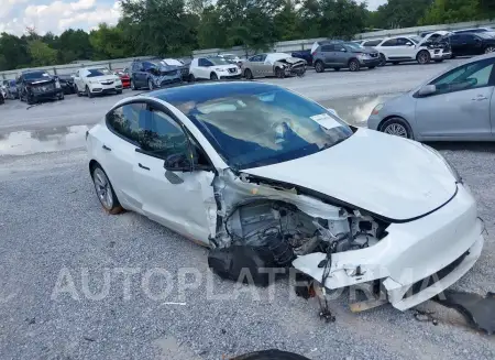 TESLA MODEL 3 2022 vin 5YJ3E1EB5NF332779 from auto auction Iaai