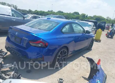 BMW M240 2023 vin 3MW53CM04P8D64640 from auto auction Iaai