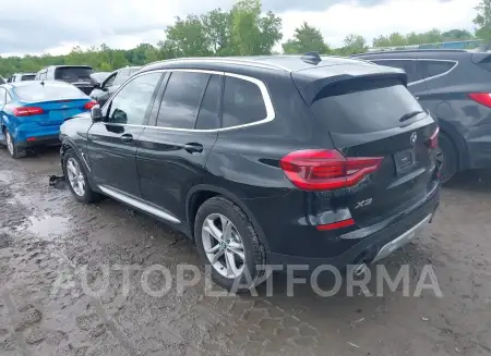 BMW X3 2019 vin 5UXTR7C52KLF34266 from auto auction Iaai