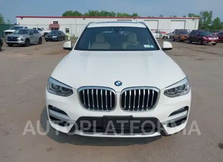 BMW X3 2021 vin 5UXTY5C05M9G13426 from auto auction Iaai