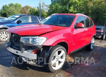 BMW X3 2017 vin 5UXWZ7C34H0V90700 from auto auction Iaai