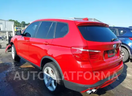 BMW X3 2017 vin 5UXWZ7C34H0V90700 from auto auction Iaai