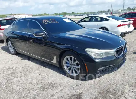 BMW 740I 2016 2016 vin WBA7E2C52GG546915 from auto auction Iaai