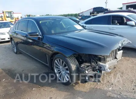 BMW 740 2022 2022 vin WBA7T2C00NCH08025 from auto auction Iaai