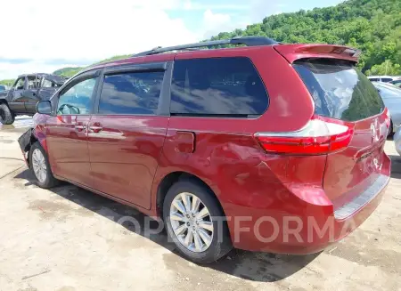 TOYOTA SIENNA 2016 vin 5TDDK3DCXGS133793 from auto auction Iaai