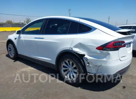 TESLA MODEL X 2018 vin 5YJXCBE22JF101300 from auto auction Iaai