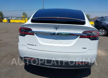 TESLA MODEL X 2018 vin 5YJXCBE22JF101300 from auto auction Iaai